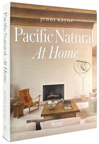 Book cover: “Pacific Natural At Home” with a fireplace scene.