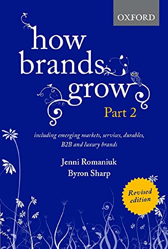 Book cover for How Brands Grow Part 2 by Jenni Romaniuk and Byron Sharp.