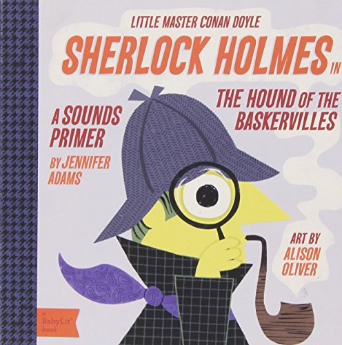 BabyLit book cover featuring a cartoon Sherlock Holmes with a pipe.