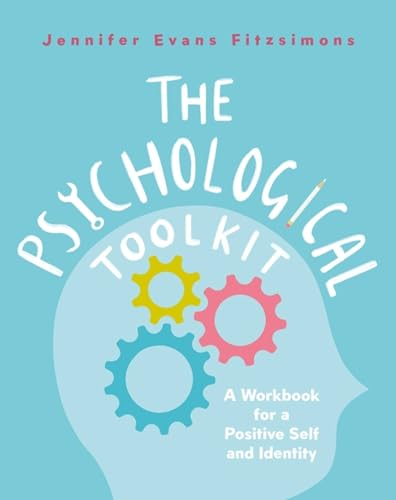 Book cover: "The Psychological Toolkit" with brain illustration and gears.