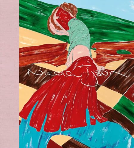 Book cover featuring a brightly colored, abstract painting of a reclining figure.