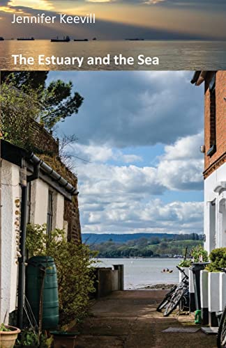 Book cover depicting a coastal scene with buildings, water, and cloudy sky.