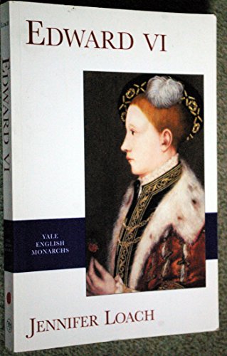 Book cover: "Edward VI" with portrait of a young king in regal attire.