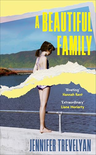 Book cover: "A Beautiful Family" featuring a girl standing by the sea.