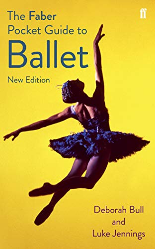 Book cover featuring a ballerina in a blue tutu on yellow background.