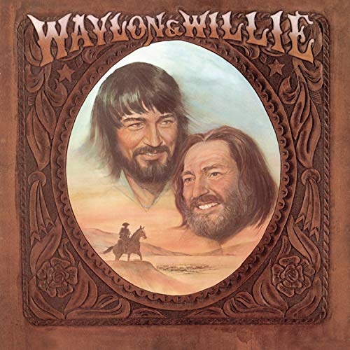 CD cover: Waylon Jennings and Willie Nelson portrait in oval frame.