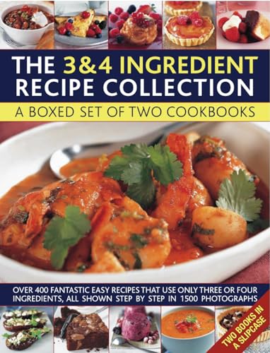 Cookbook cover featuring shrimp in a creamy sauce and dessert photos.