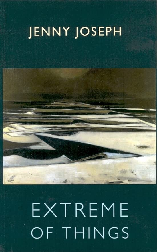 Book cover: dark teal with abstract painting of clouds and text.