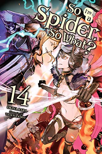 Light novel cover featuring two characters in dynamic poses with number 14.