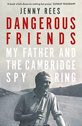 Book cover: "Dangerous Friends" with a portrait of a man in a boat.