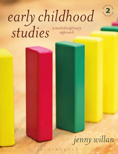 Book cover: “Early Childhood Studies” with colorful wooden blocks.