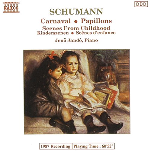 CD cover featuring a painting of two children reading a book.