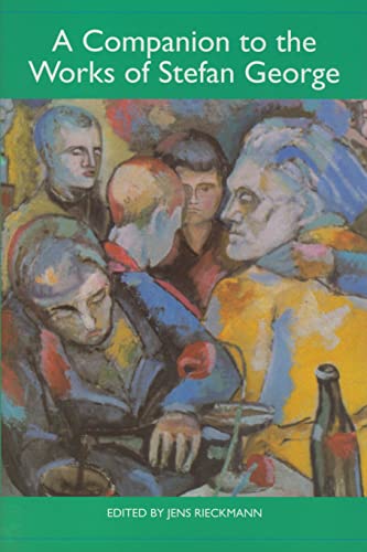 Book cover with a painted group portrait and green border.