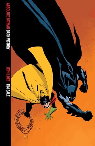 Book cover featuring Batman and Robin in dynamic poses against orange.