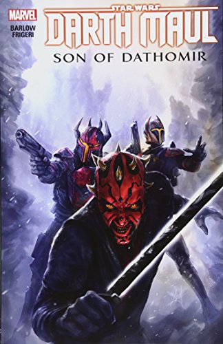 Comic book cover featuring Darth Maul and Mandalorian warriors.