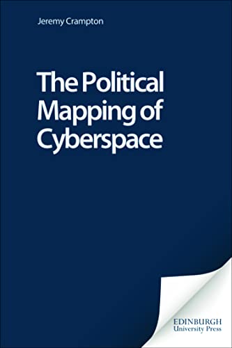 Dark blue book cover with white text: "The Political Mapping of Cyberspace.