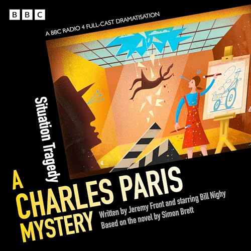 BBC Radio 4 drama cover: illustrated scene with figures and artwork.