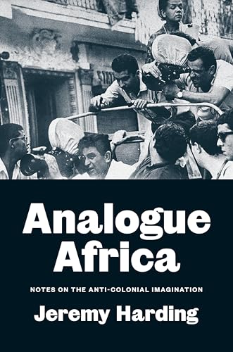 Black and white photo of filmmakers with cameras above book title and author name.