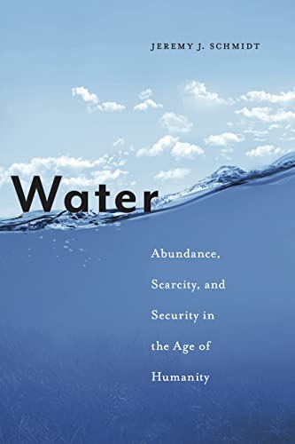 Book cover: "Water: Abundance" with blue water and sky imagery.