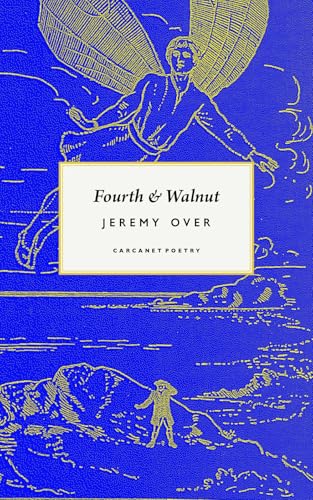 Blue book cover with golden illustration of a winged figure and text.