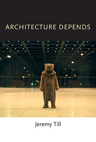 Book cover: "Architecture Depends" featuring a bear in a building.
