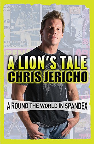 Book cover featuring Chris Jericho, a blonde man in a t-shirt.
