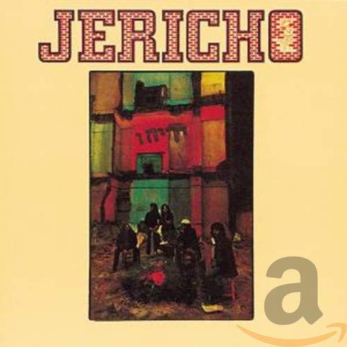 CD cover for Jericho, featuring a building and silhouetted figures.