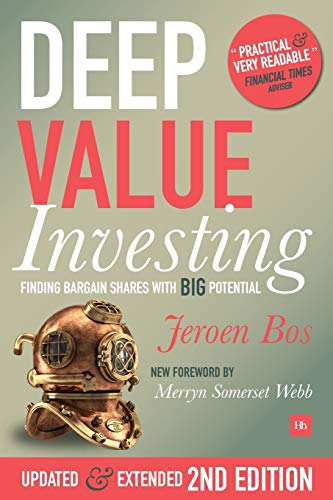 Book cover: "Deep Value Investing" with a vintage diving helmet image.