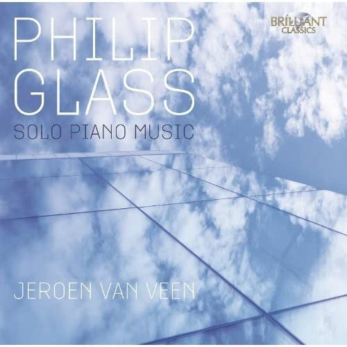 CD cover for Philip Glass’s “Solo Piano Music” performed by Jeroen Van Veen.