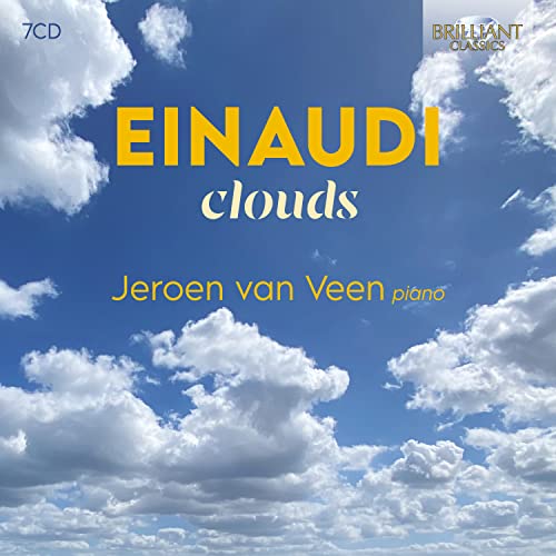 CD cover featuring white clouds against a blue sky with yellow and white text.