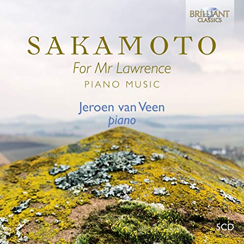 CD cover for Jeroen Van Veen’s “Sakamoto: For Mr Lawrence” piano music.