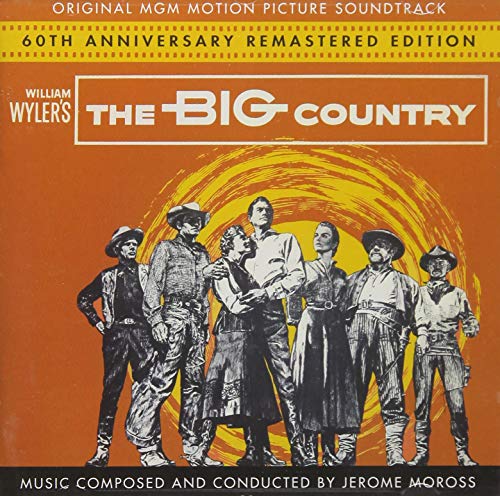 CD cover for "The Big Country" soundtrack featuring a film still.
