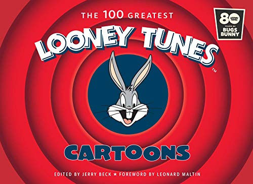 Book cover featuring Bugs Bunny and “The 100 Greatest Looney Tunes Cartoons” title.