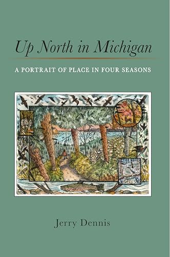 Book cover depicting a Michigan forest scene with birds and a path.