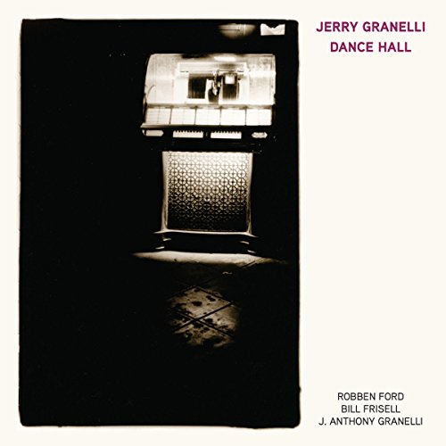 CD cover: black and white photo of a vintage jukebox, text details artists.
