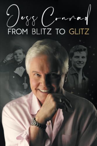 Book cover featuring singer Jess Conrad, with younger photos in background.