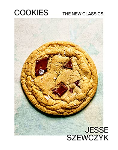 Book cover featuring a close-up of a chocolate chip cookie.