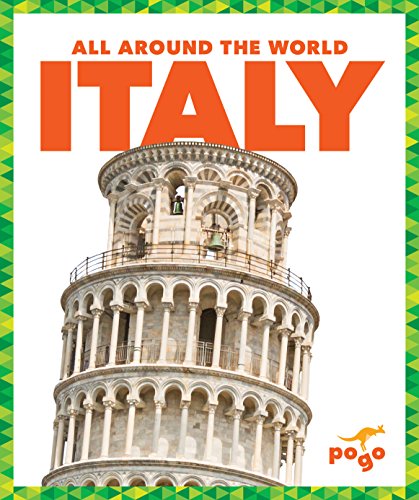 Book cover featuring the Leaning Tower of Pisa, Italy.