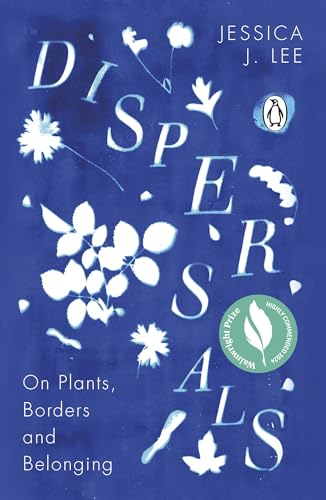 Book cover: blue background with white plant silhouettes and text.