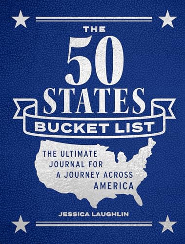 Book cover with large “50 STATES” text and a map of the USA.