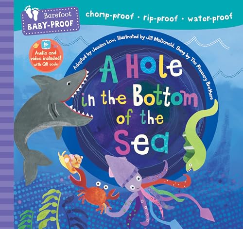 Book cover: colorful underwater scene with shark, octopus, and other sea creatures.
