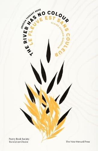 Book cover: yellow and black botanical illustration, bilingual title.