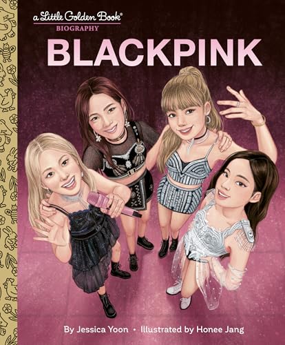 Cover of “Blackpink: A Little Golden Book Biography” featuring the K-pop group.