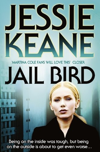 Book cover: "Jail Bird" by Jessie Keane, featuring a woman’s portrait.