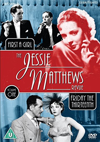 DVD cover for "Jessie Matthews Revue: Volume 1" featuring vintage film portraits.