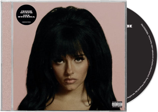 CD cover: Jessie Murph’s “Sex Hysteria” features a close-up portrait of a woman.