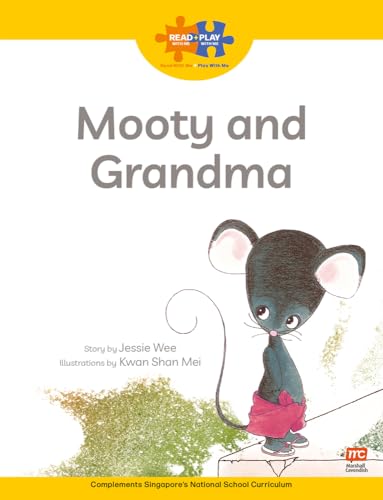 Book cover featuring a cartoon mouse and the title "Mooty and Grandma".
