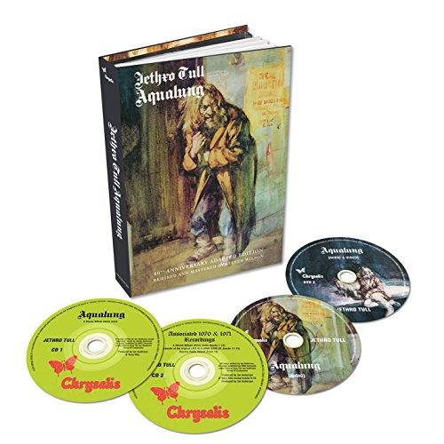 Jethro Tull “Aqualung” 40th Anniversary Edition CD box set with three discs.