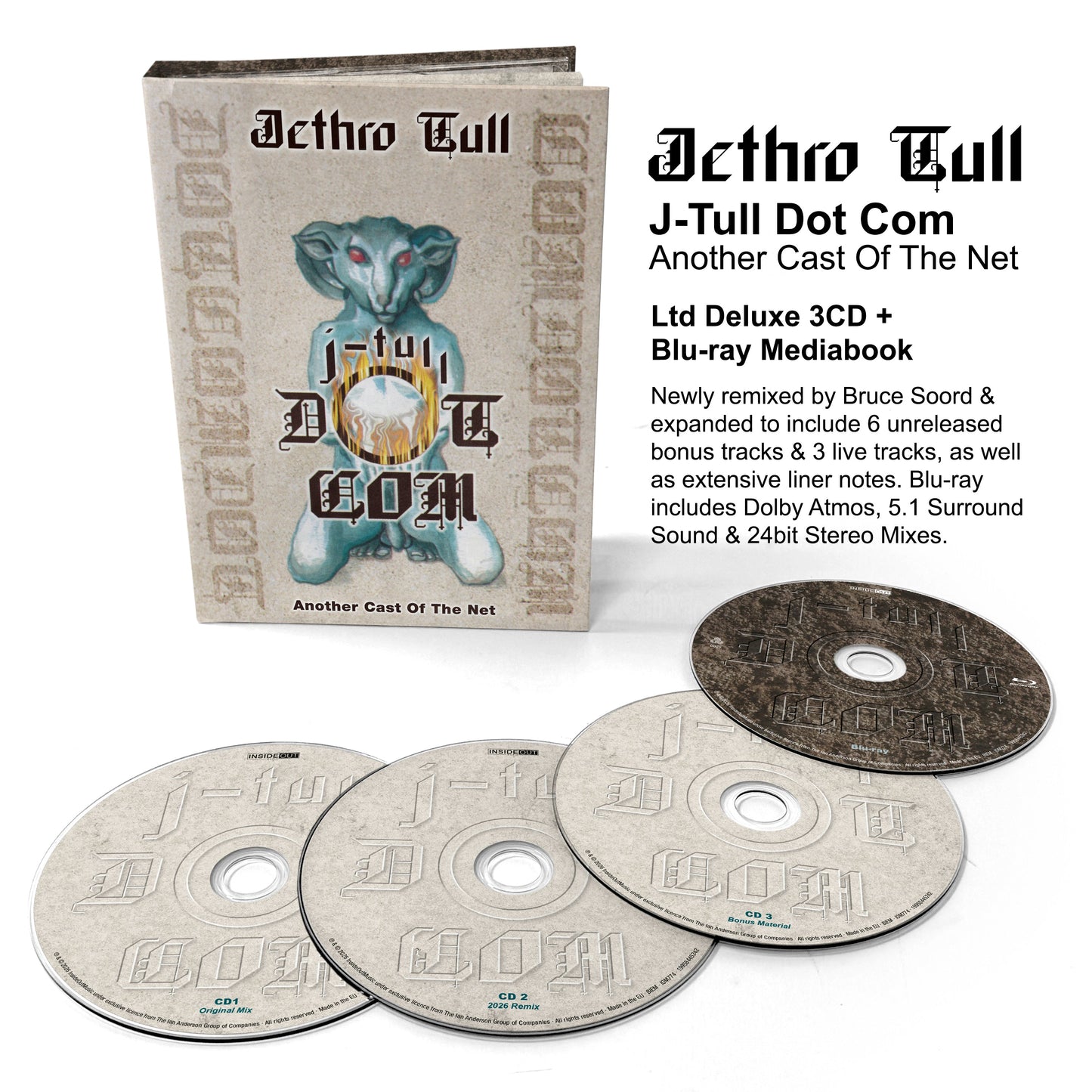 Jethro Tull - J-Tull Dot Com: Another Cast Of The Net [CD]