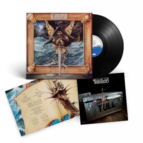 Jethro Tull’s “The Broadsword And The Beast” vinyl record and inserts.